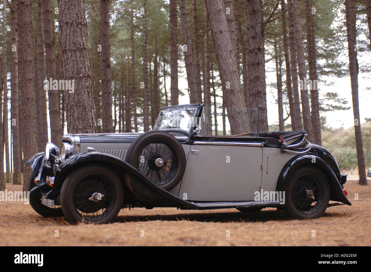 Belle voiture vintage alvis Banque D'Images