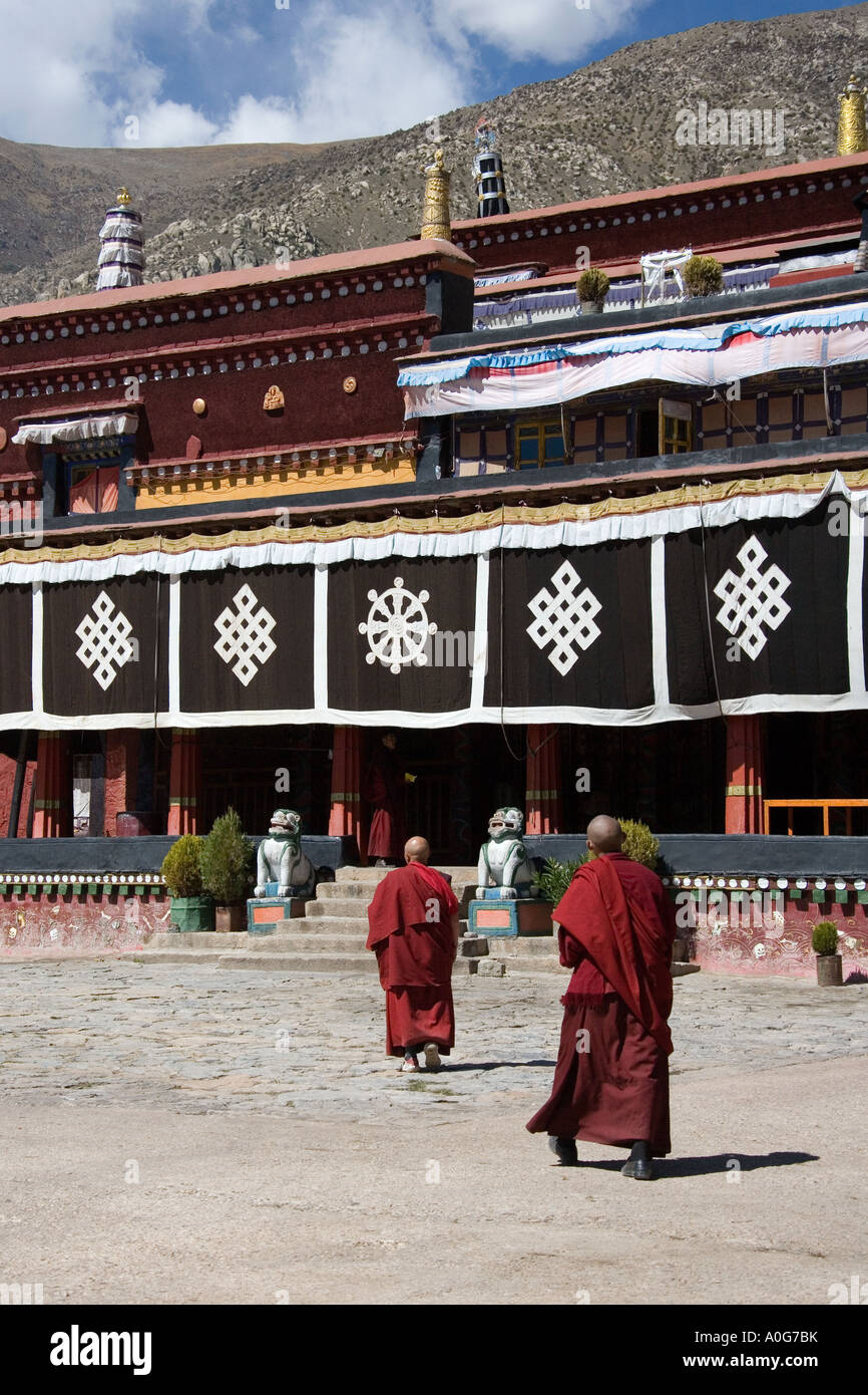 Drepung, près de Lhassa dans la région autonome du Tibet en Chine Banque D'Images
