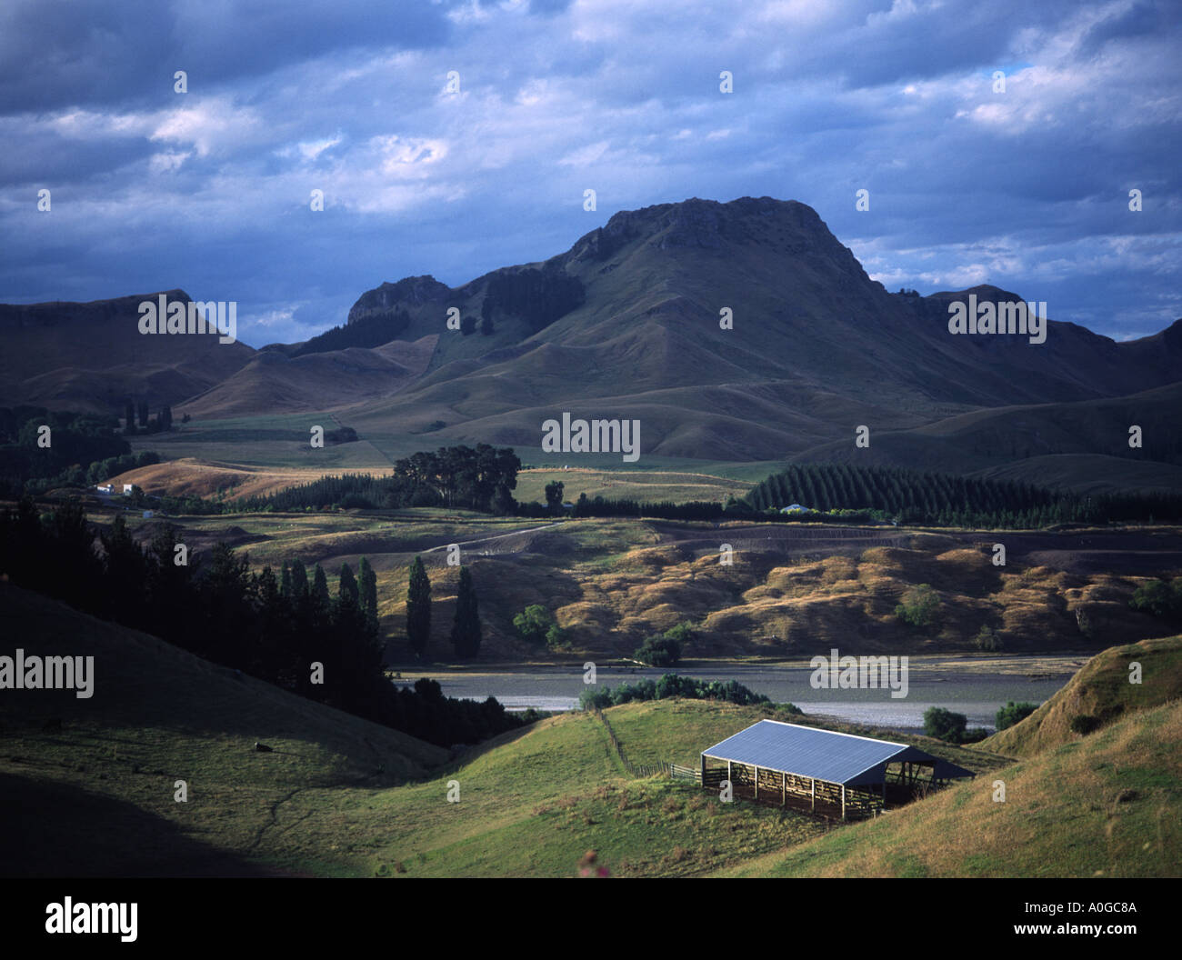 Ta mata peak et tuki valley Hawkes Bay nouvelle zélande Banque D'Images