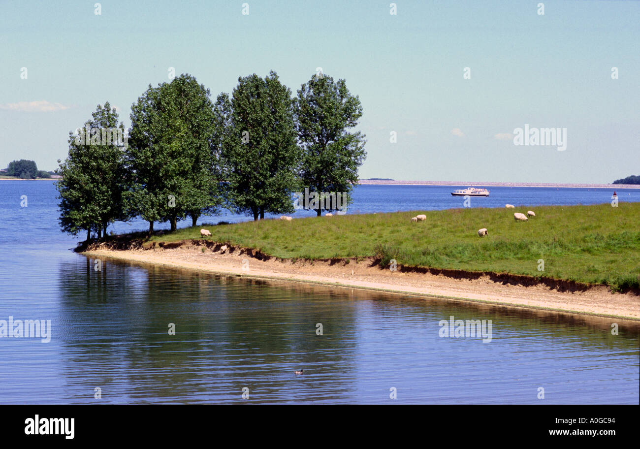 Bras sud de Rutland Water angleterre Banque D'Images