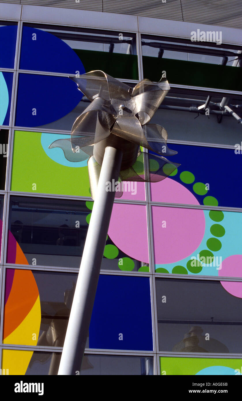 Affichage fenêtre Selfridges Shopping Centre-ville Manchester en Angleterre Banque D'Images