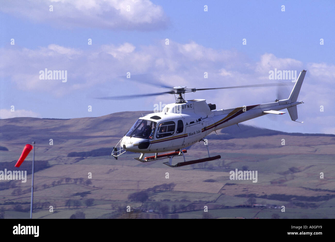 Ecureuil AS 350B utilitaire léger hélicoptère à toute épreuve. 2137-183 GAV Banque D'Images