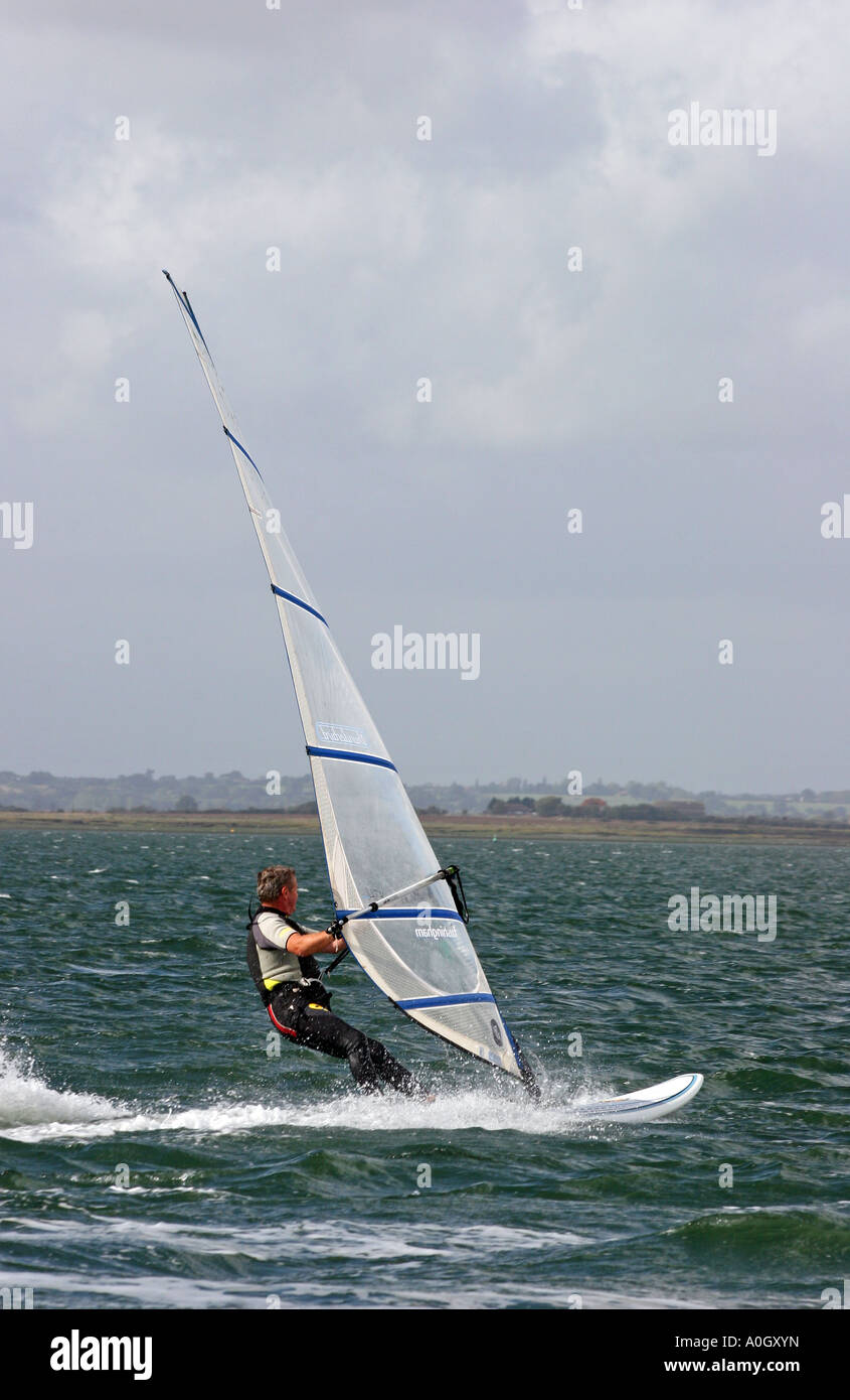 Club de voile Marconi River Essex Backwater Banque D'Images