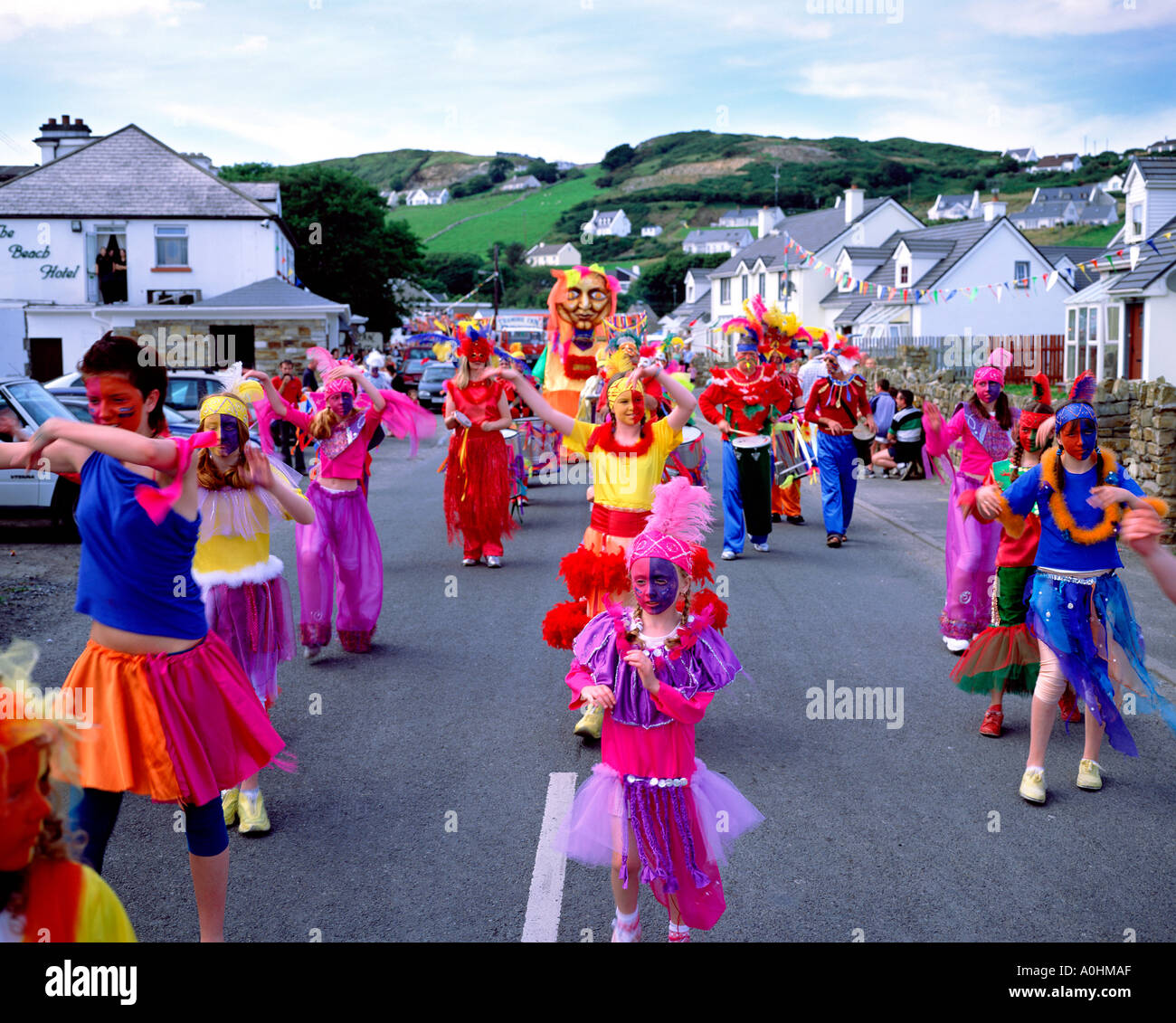 Co Donegal Irlande Festival Downings Banque D'Images