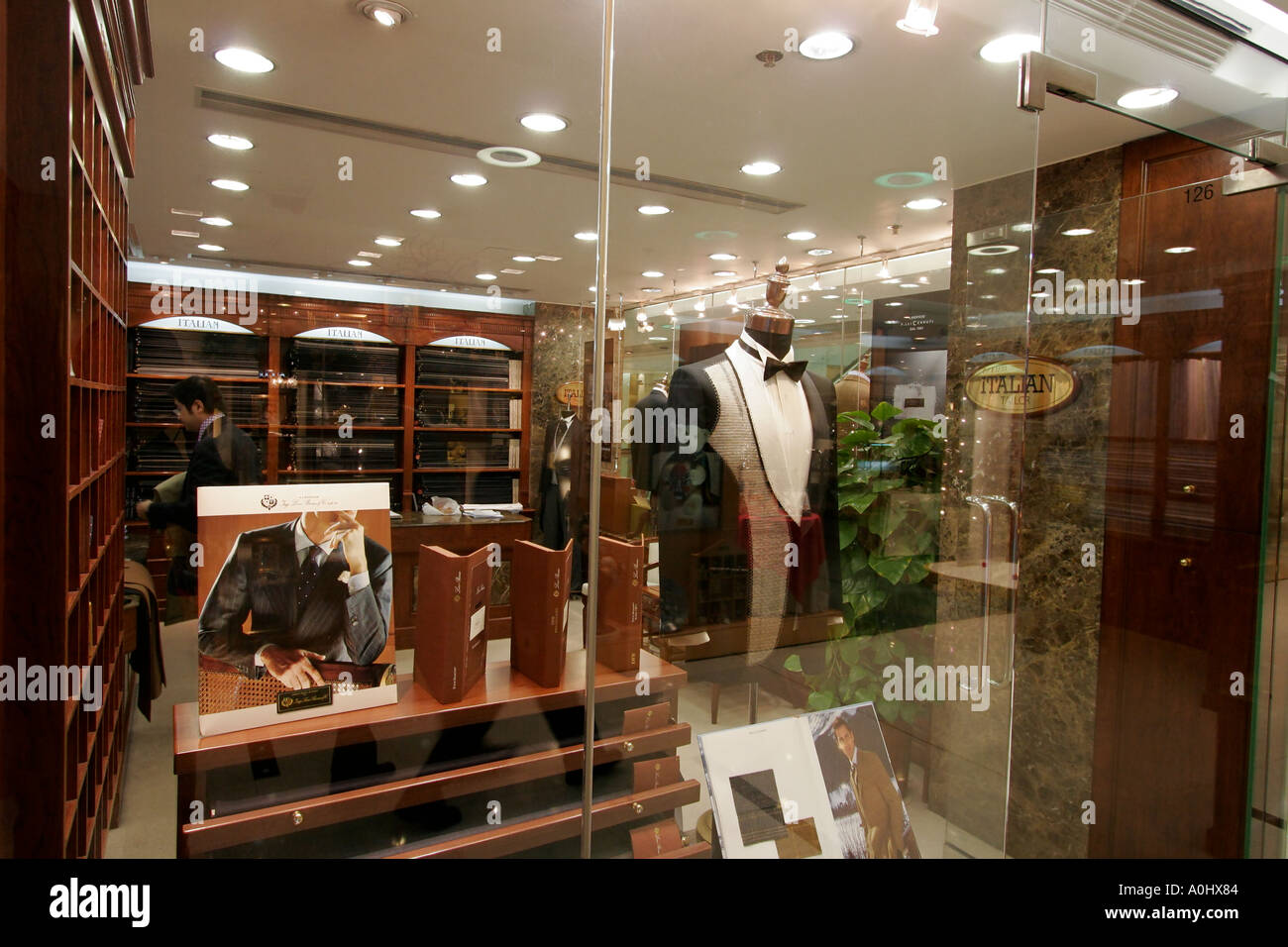 Chine Hong Kong Kowloon Peninsula Hotel taylor Italien Banque D'Images