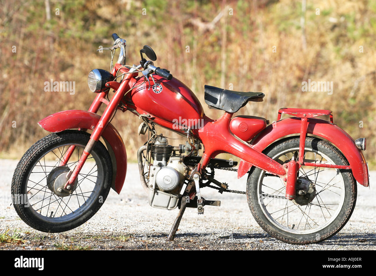 - Cylindre unique italienne Motom 48 Banque D'Images