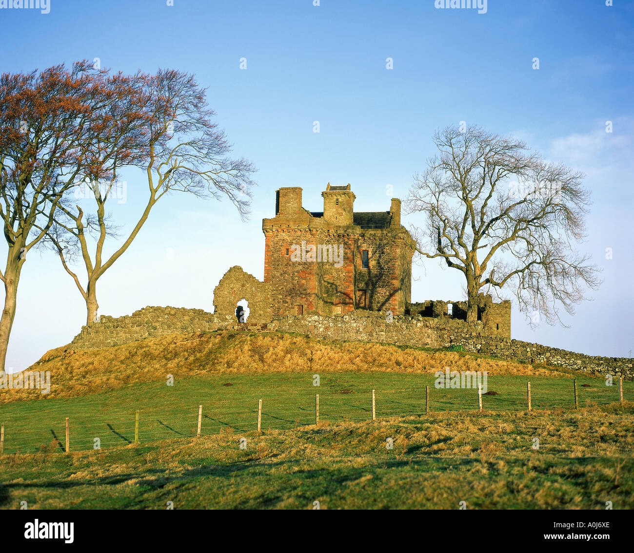 Château de Balvaird Perth and Kinross en Écosse Banque D'Images