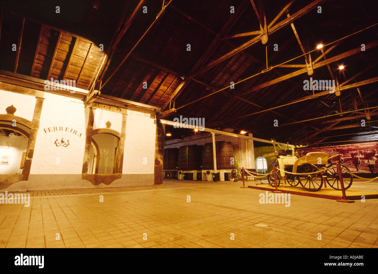 Port-wine lodge Ferreira Banque D'Images