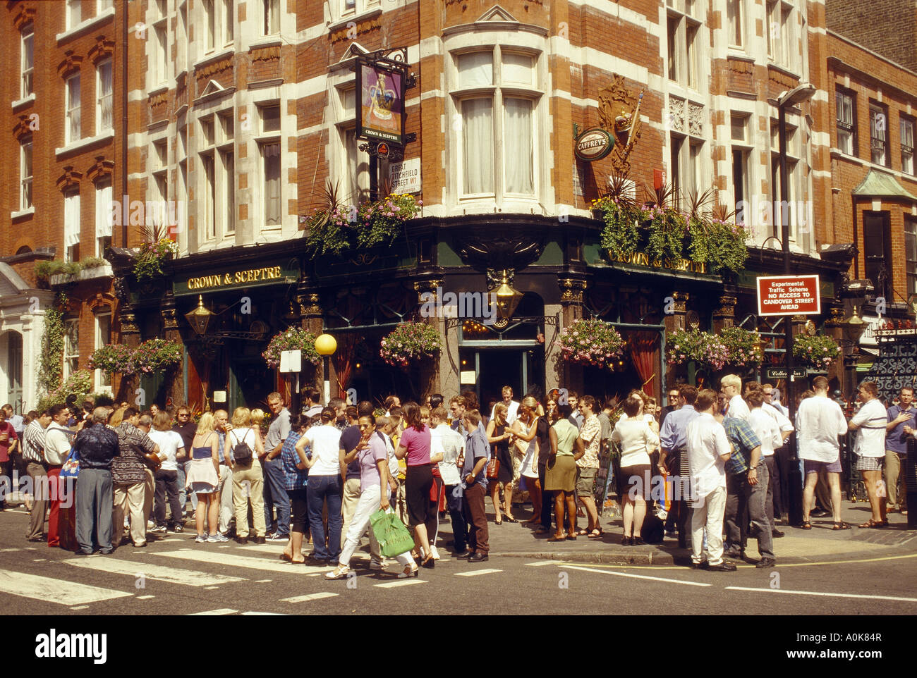 Pub, West End Banque D'Images