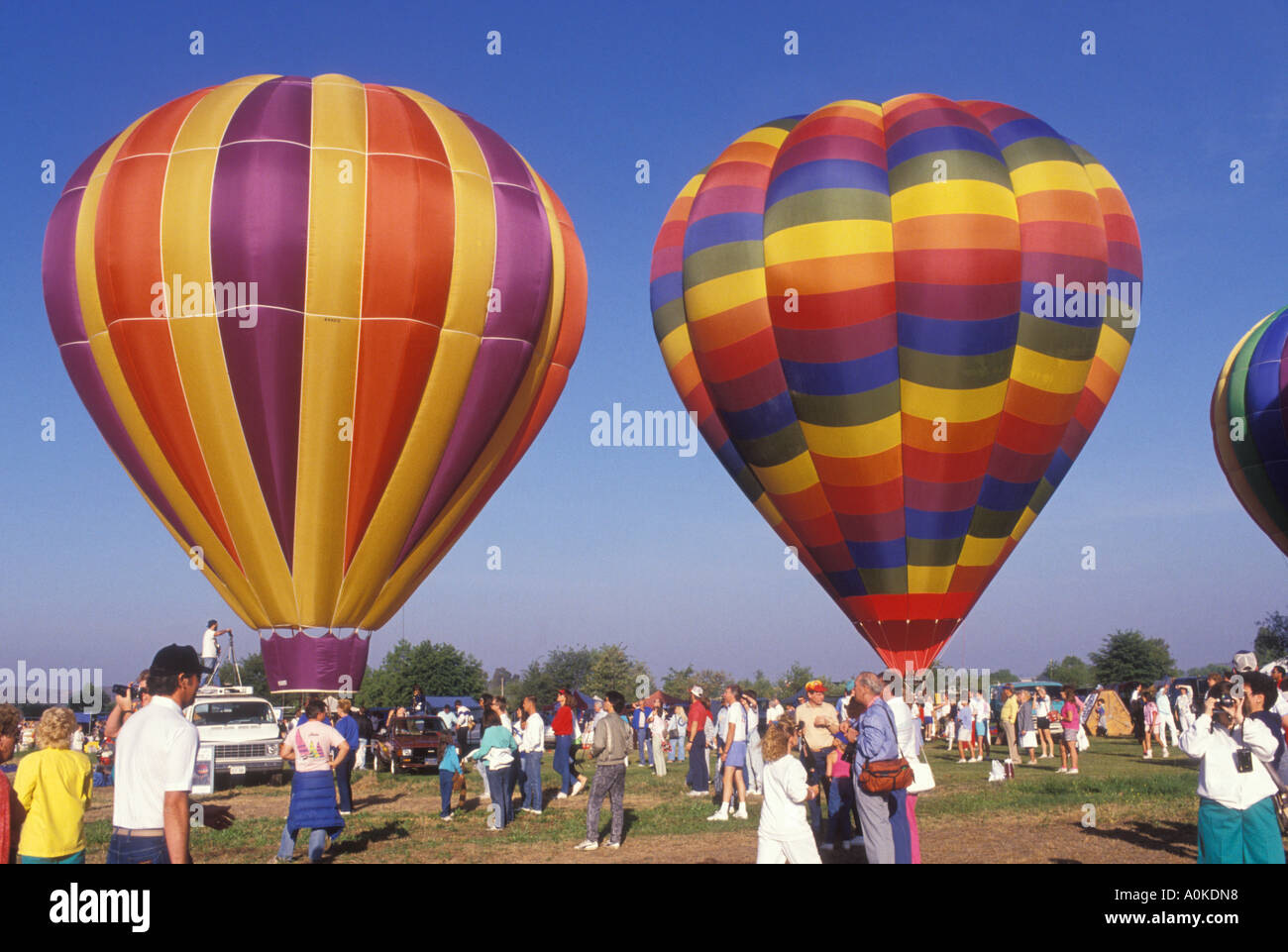 Ballon et Temecula Valley Wine Festival California Etats-Unis d'Amérique Amérique du Nord Banque D'Images