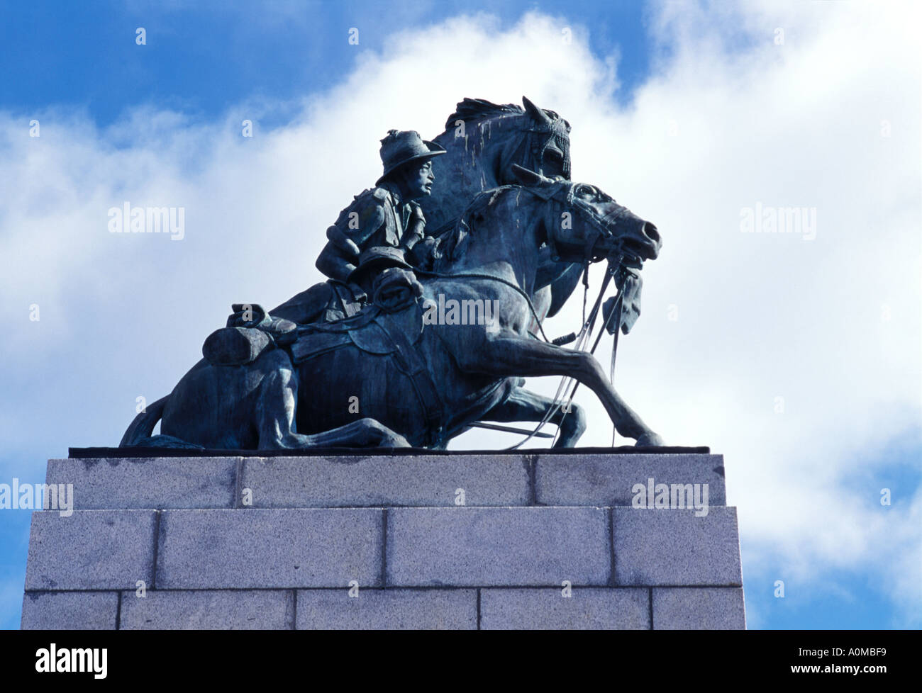 WW1 memorial à Albany, dans l'ouest de l'Australie d'où les troupes australiennes et néo-zélandaises de gauche à combattre en Europe - de nombreux combats à Gallipoli. Banque D'Images