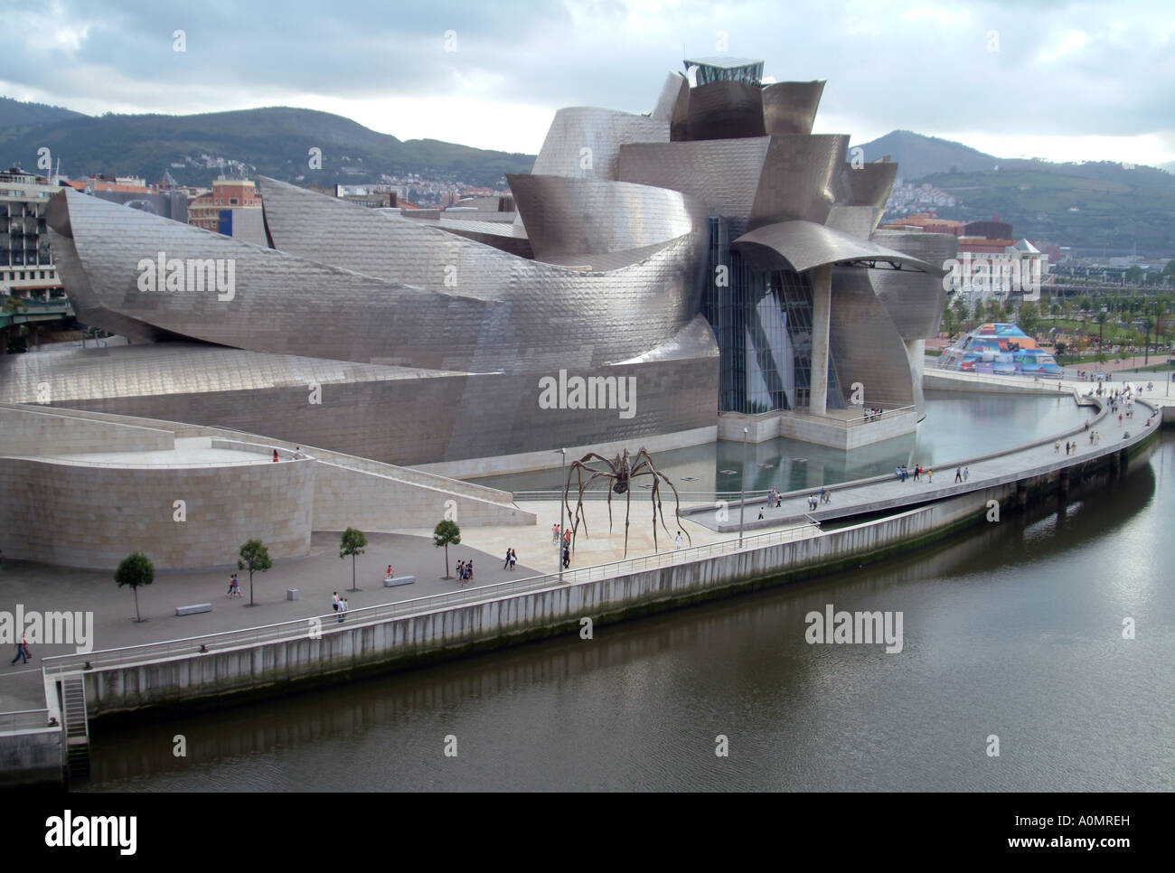Musée Guggenheim de Bilbao Espagne Banque D'Images
