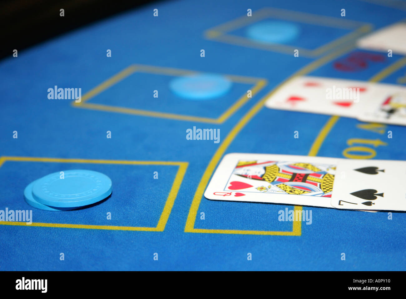 Blackjack close up Banque D'Images