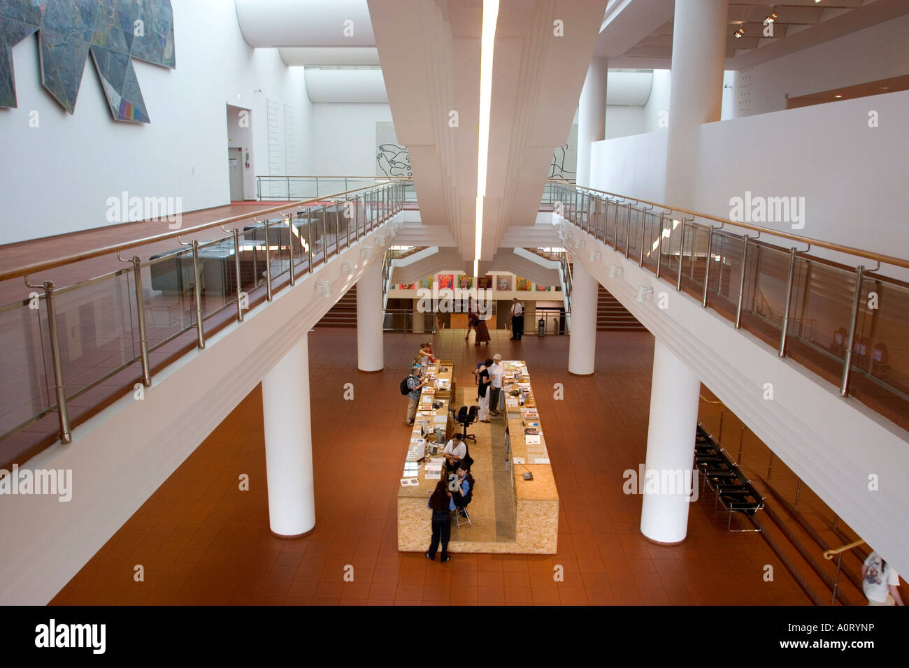 Réception musée Ludwig, Cologne, Rhénanie du Nord-Westphalie Allemagne Europe Banque D'Images