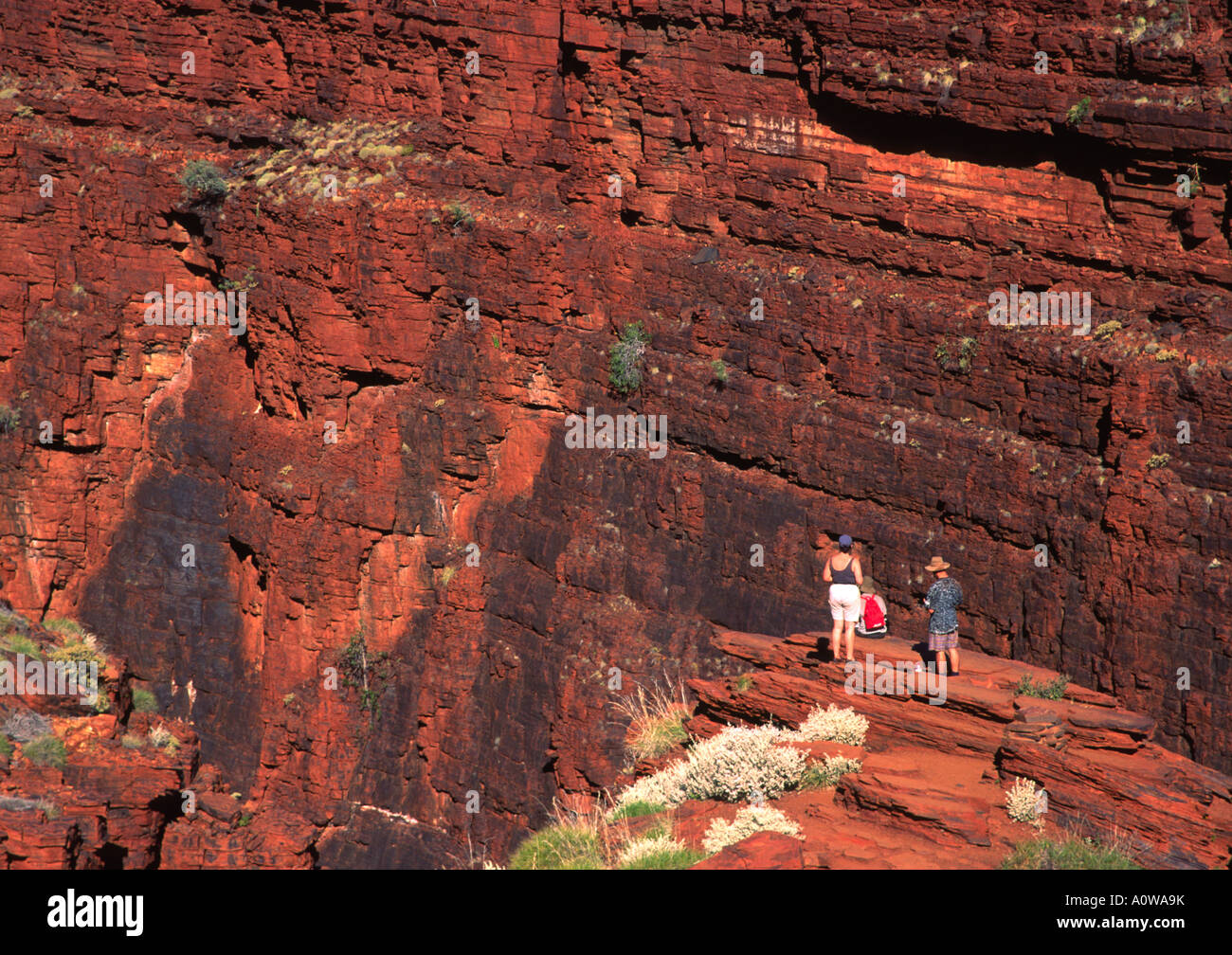 L'Oxer Lookout, l'Australie, de Karijini Banque D'Images