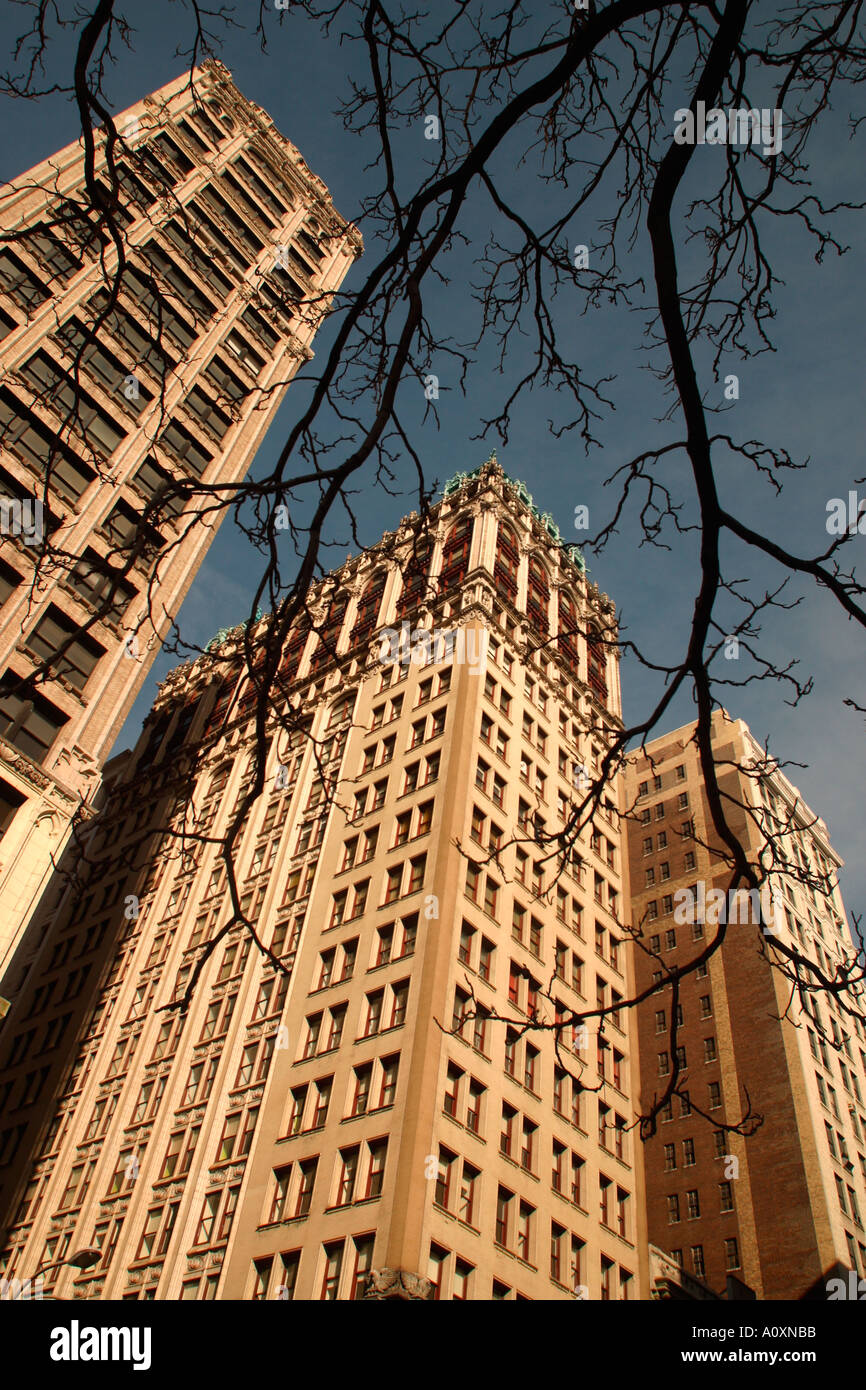 L'hiver à New York New York Banque D'Images