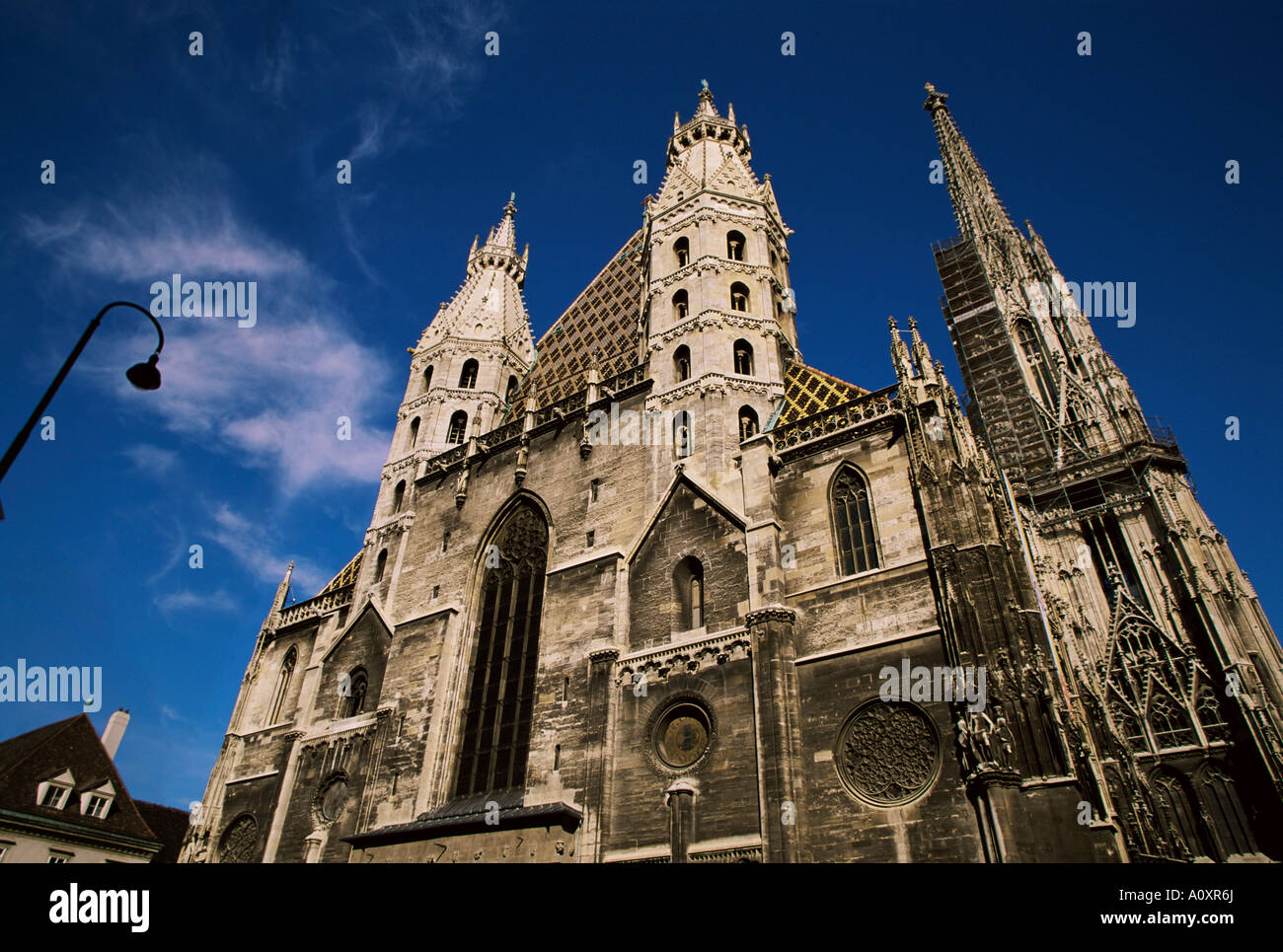 Stephansdom façade ouest de la cathédrale St Stephan s Vienne Autriche Europe Banque D'Images