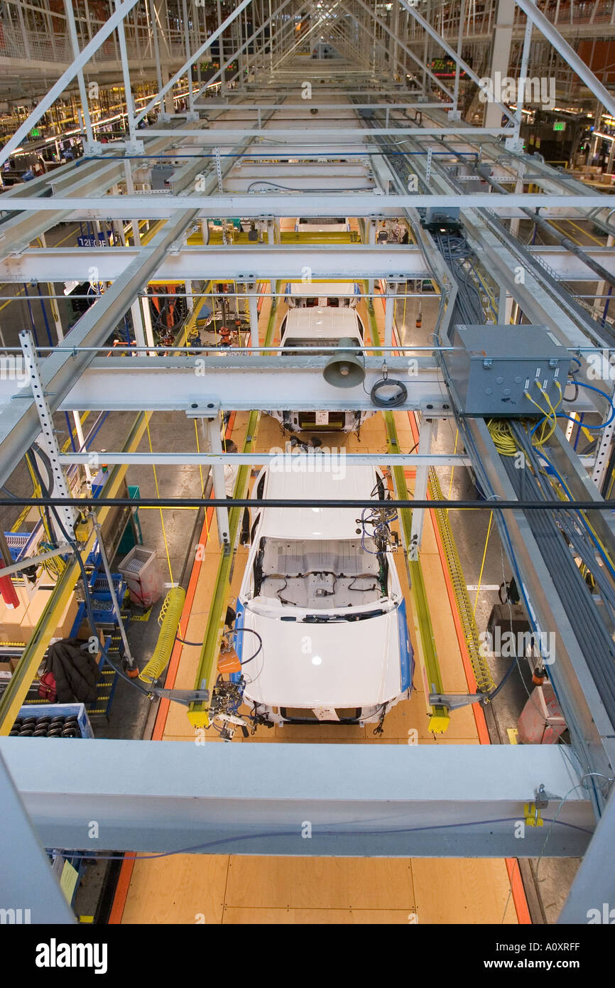 Usine de montage de camions Ford Banque D'Images