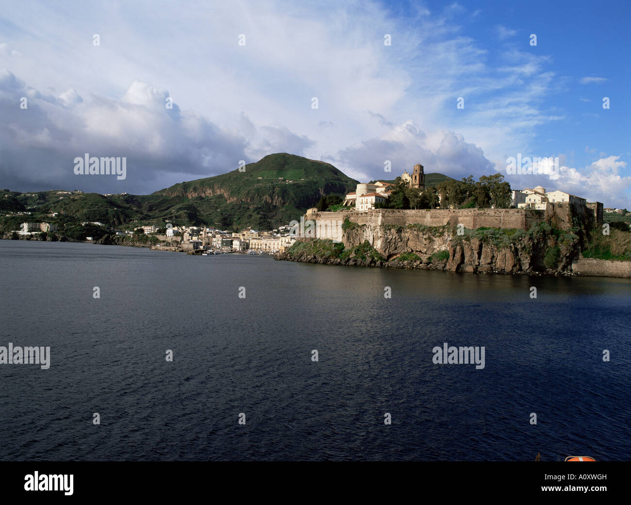 Eoliennes Lipari Iles Eoliennes Italie Europe Méditerranéenne Banque D'Images