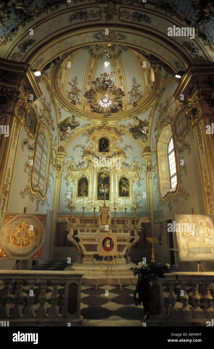 Cathédrale Cappella Sistina Ligury Savona Italie Banque D'Images