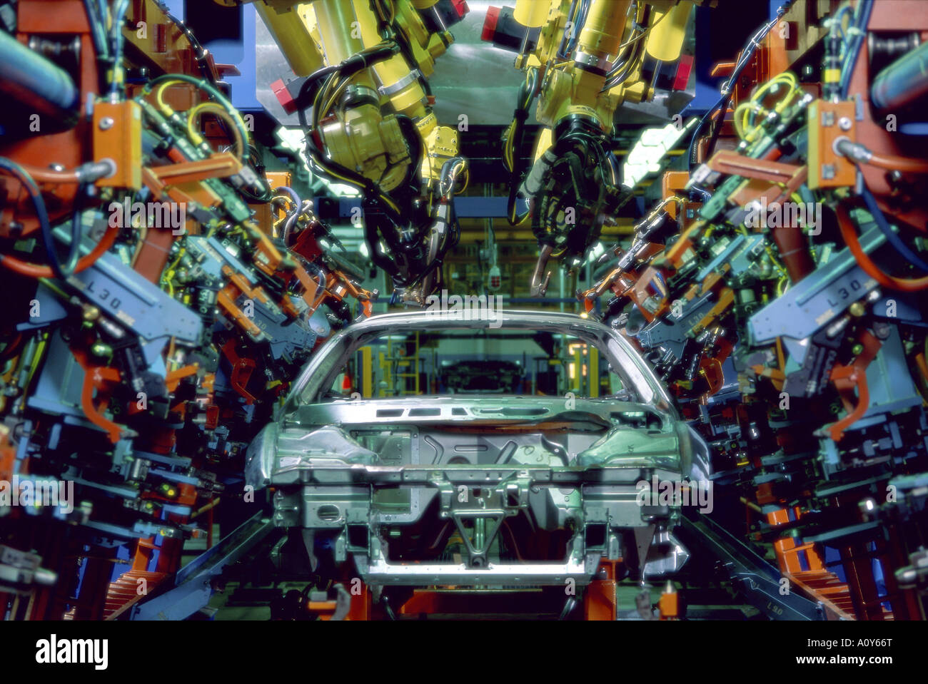 Robogate usine GM Saintethérèse Québec Canada Photo Stock Alamy