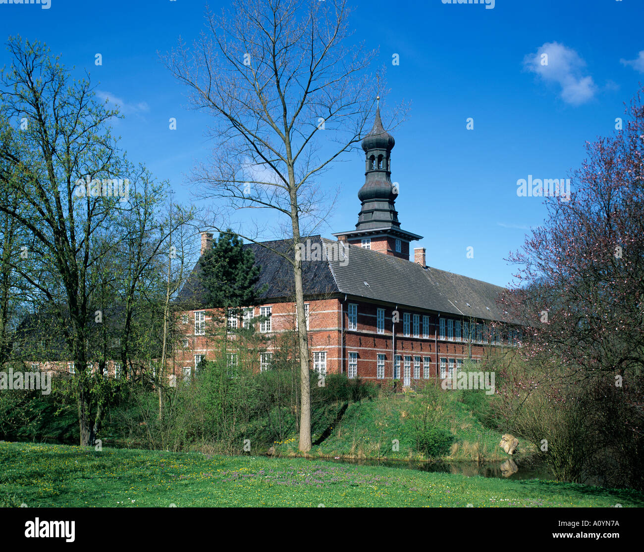 Europa Europe Allemagne Deutschland Schleswig Holtstein château Schloss Husum Banque D'Images