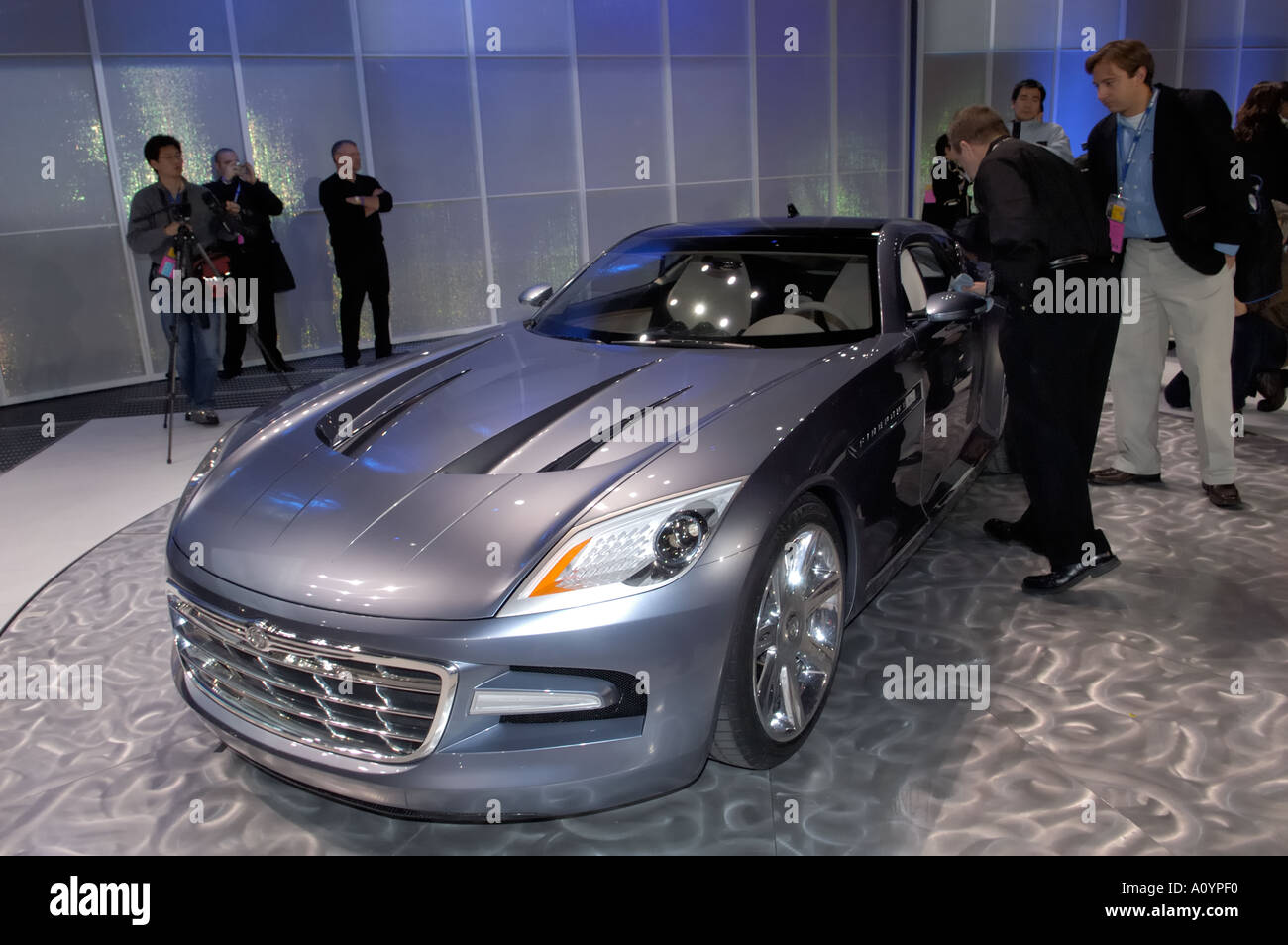 Puissance de feu Chrysler concept car au North American International Auto Show 2005 Banque D'Images