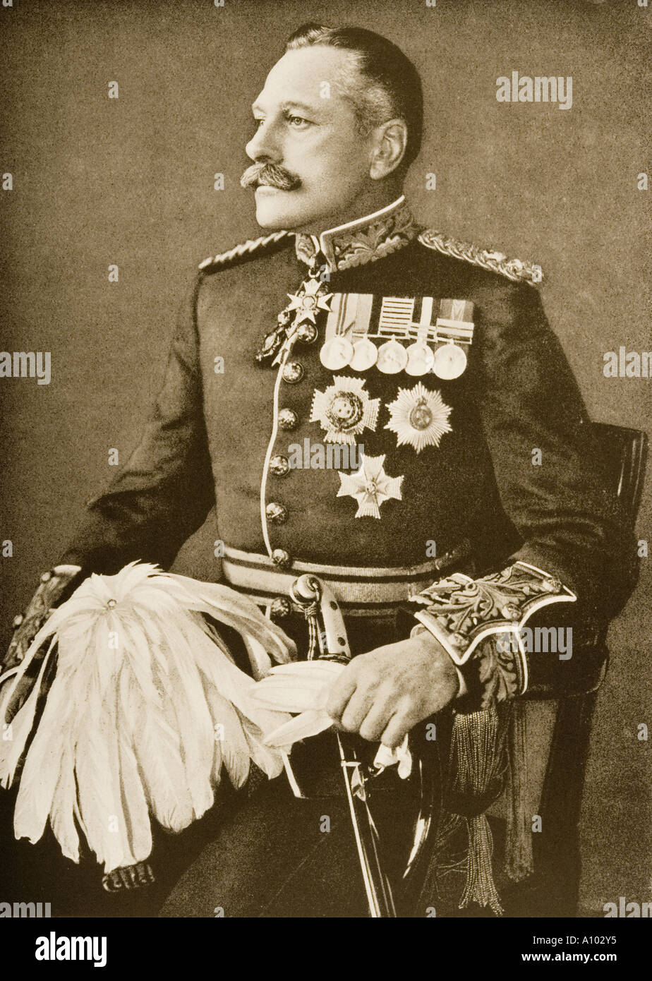 Le maréchal sir Douglas Haig, 1861 1928. Soldat britannique. Banque D'Images