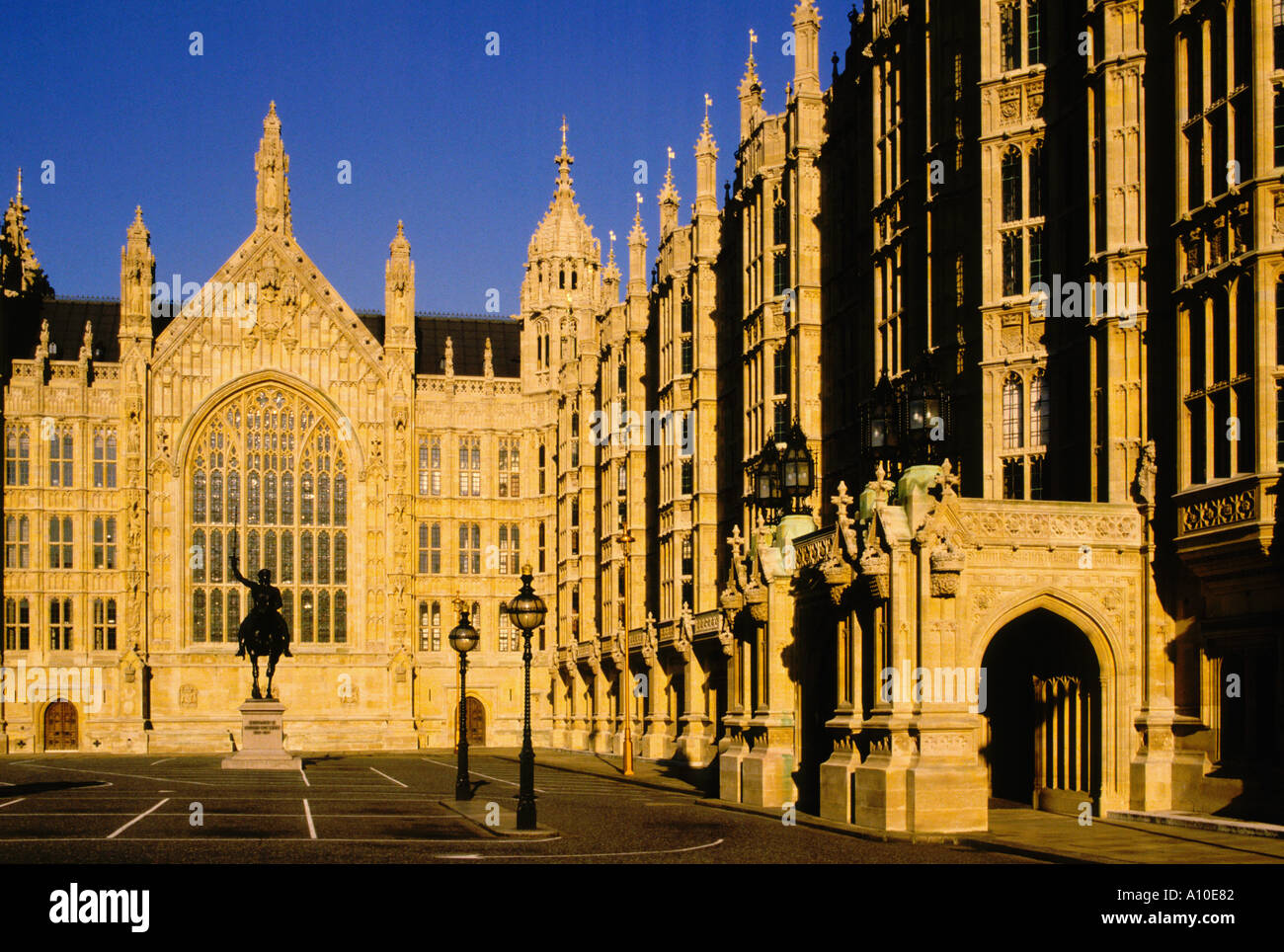 Chambres du Parlement, Westminster, London, UK Banque D'Images