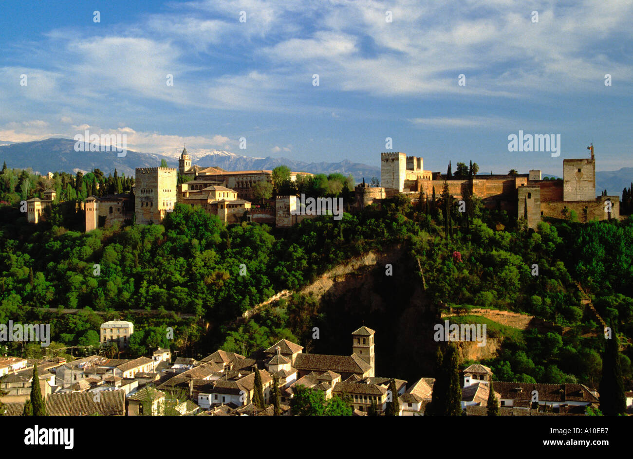 L'Alhambra Granada espagne Banque D'Images