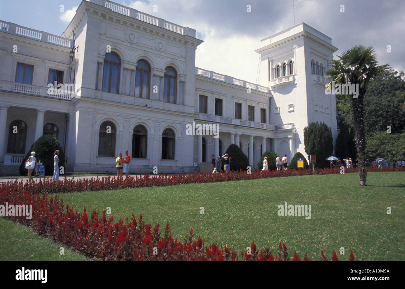La Crimée, palais Livadija Banque D'Images