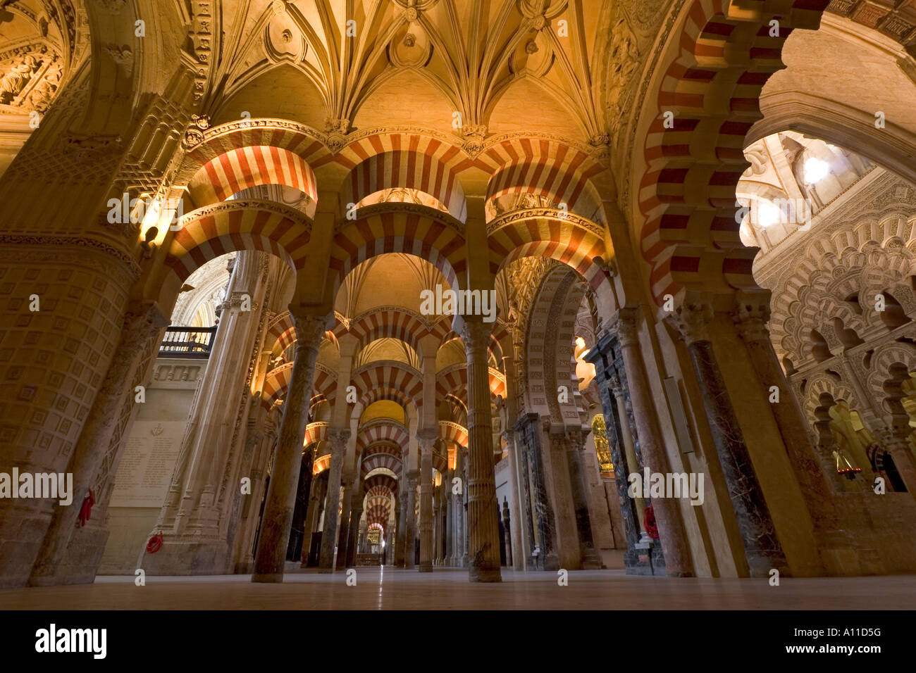 La Grande Mosquée de Cordoue (Espagne). Mezquita ou grande Mosquée de Cordoue (Espagne). Banque D'Images