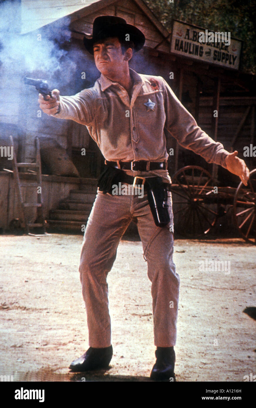 Gunfight Dans Abilene Année 1967 Réalisateur William Hale Bobby Darin Banque D'Images