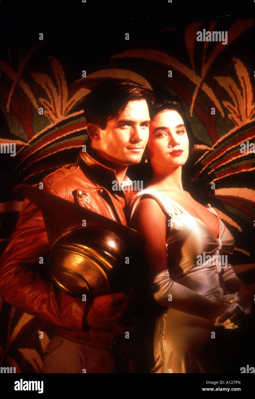 L'année 1991 Directeur Rocketeer Joe Johnson Bill Campbell, Jennifer Connelly basé sur Dave Stevens livre Banque D'Images