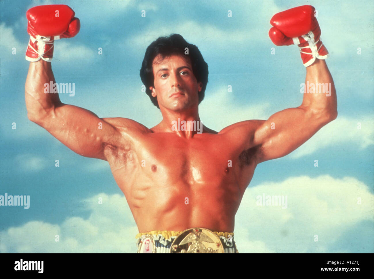 Rocky III Année 1982 Réalisateur Sylvester Stallone Sylvester Stallone Banque D'Images