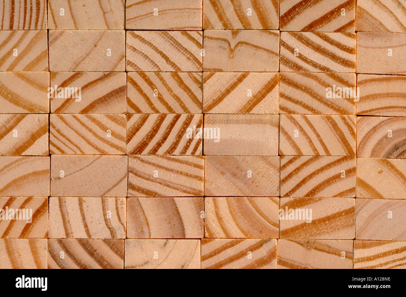 Grain fin bois Banque D'Images