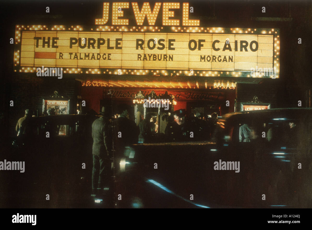 La Rose pourpre du Caire Année 1985 Réalisateur Woody Allen Banque D'Images