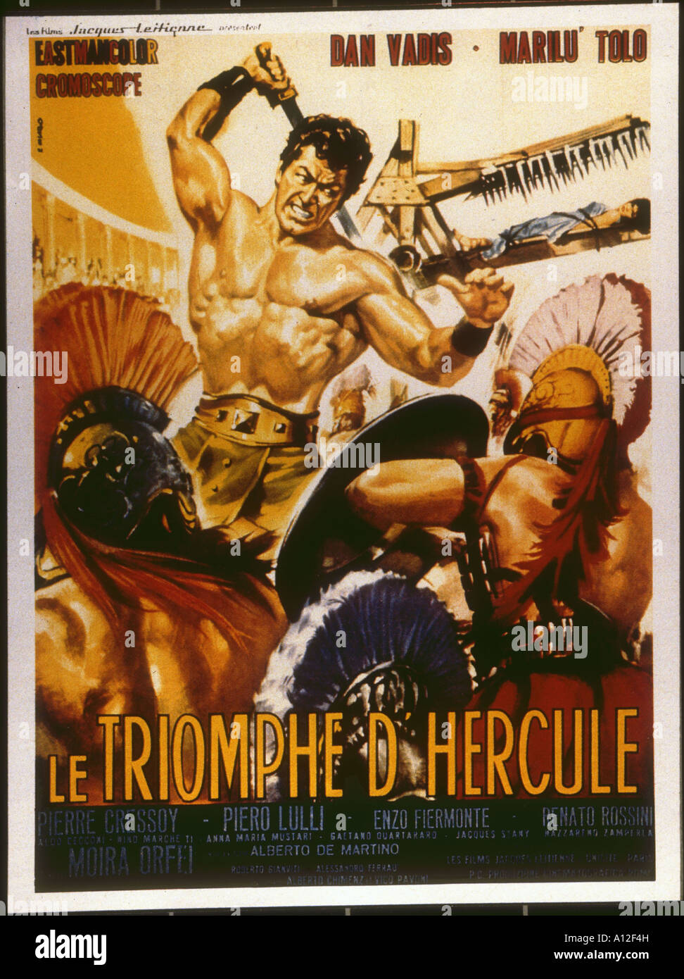 Il Trionfo di Ercole Année 1964 Réalisateur Alberto De Martino Film poster Banque D'Images