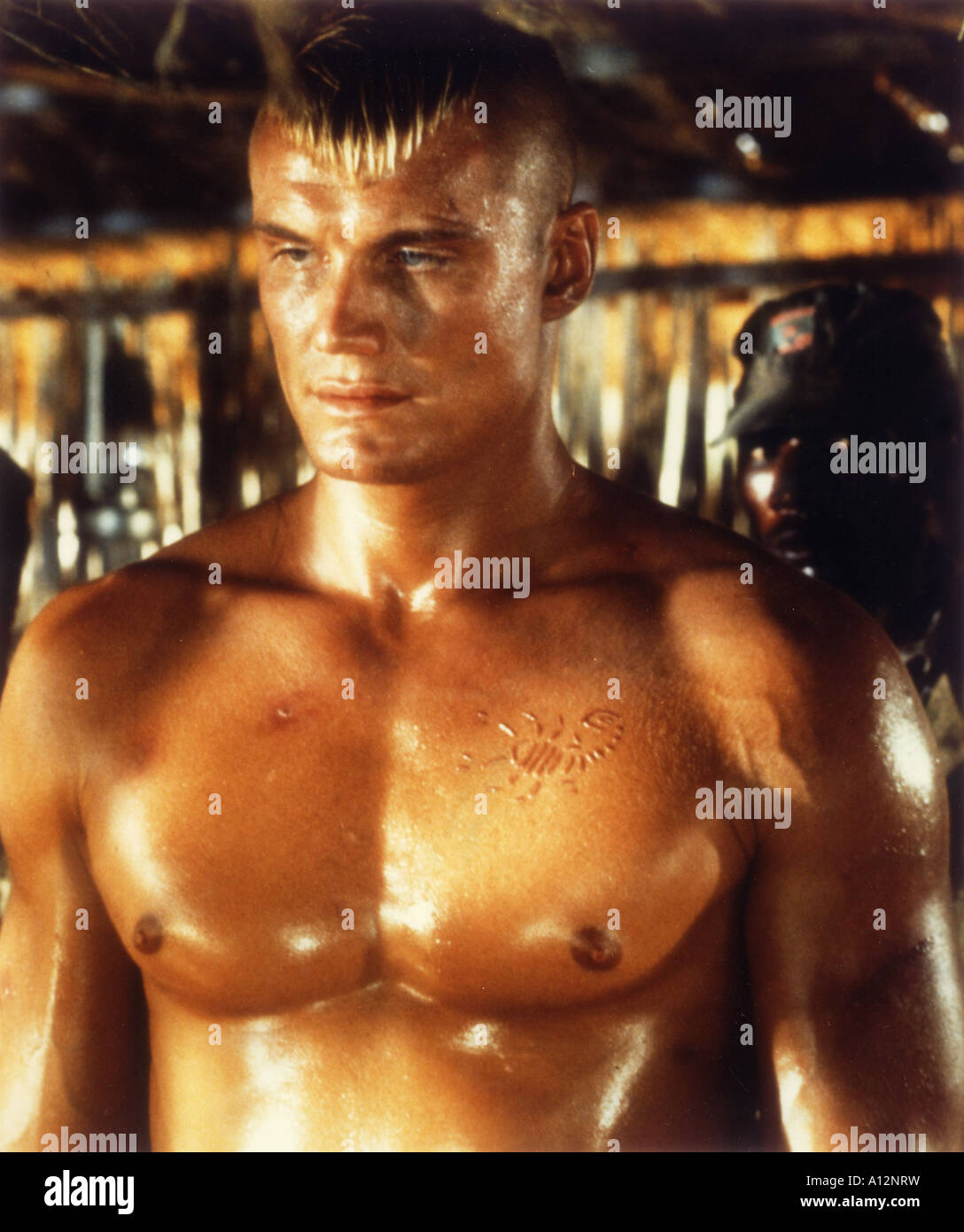 Scorpion rouge Année 1988 Directeur Joseph Zito Dolph Lundgren Banque D'Images