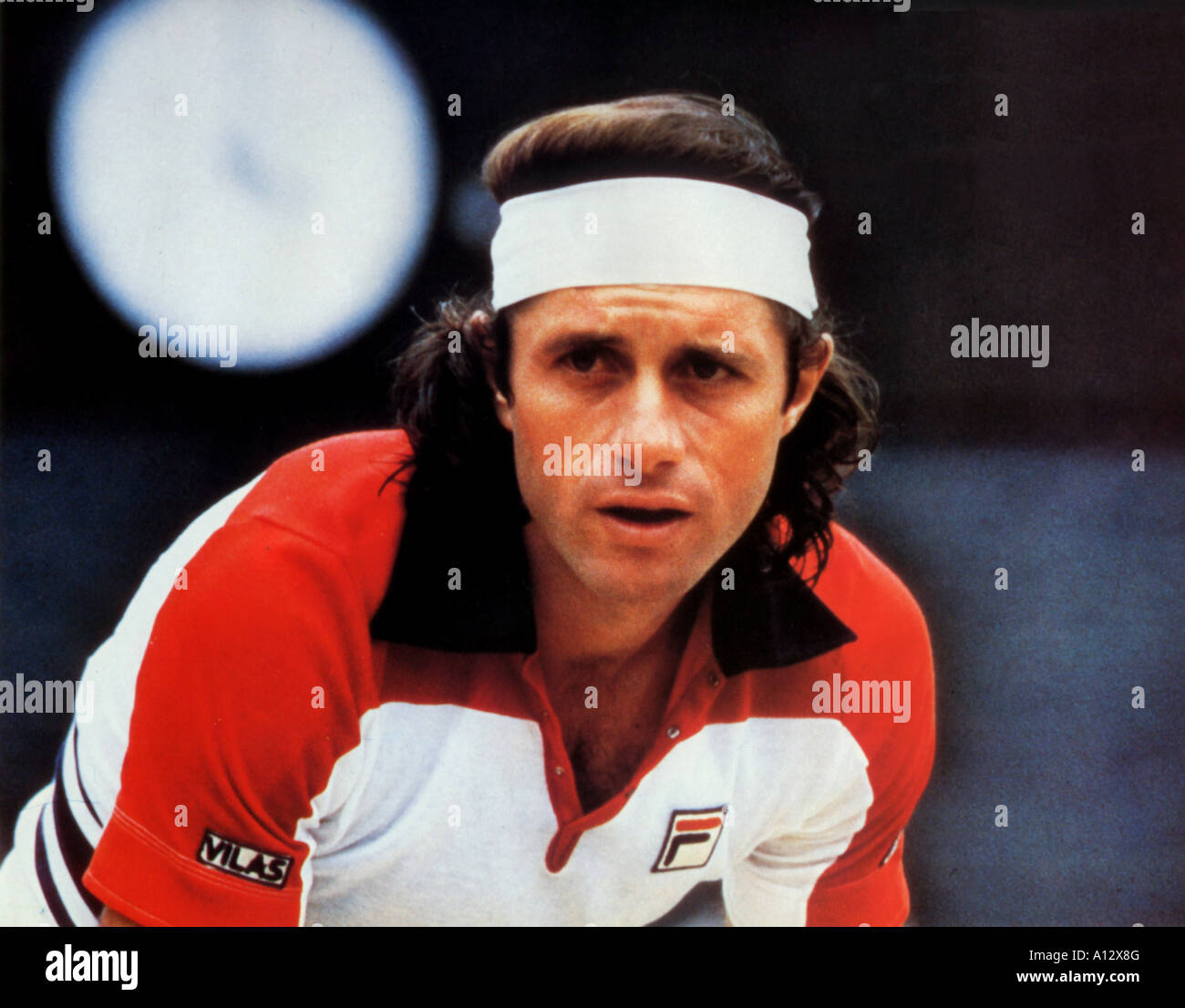 Les joueurs l'année 1979 réalisateur Anthony Harvey Guillermo Vilas Banque D'Images