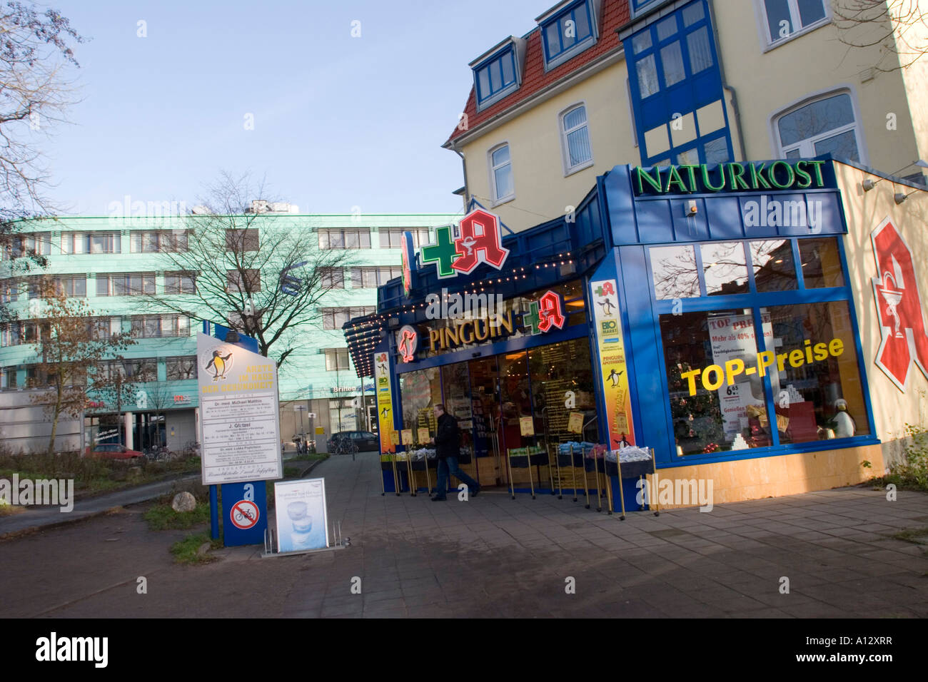 Apotheke pharmacie Lubeck, Allemagne Banque D'Images