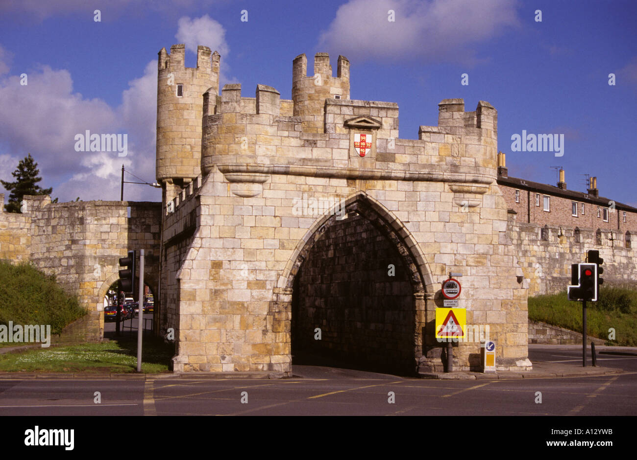 Walmgate Bar York North Yorkshire England UK Royaume-Uni GB Grande Bretagne Banque D'Images