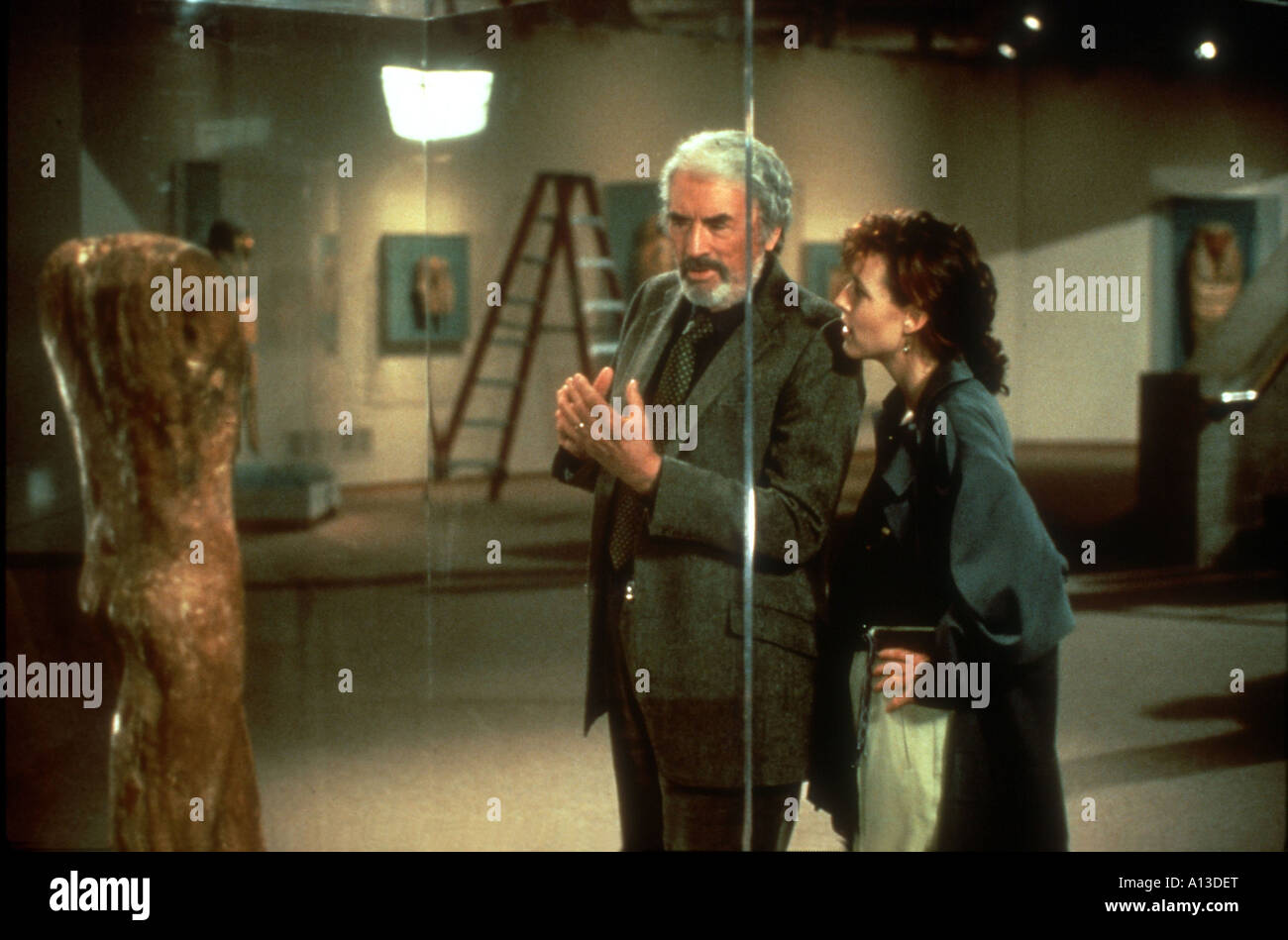 L'année 1993 Portrait réalisateur Arthur Penn Cynthia Peck Gregory Peck Téléfilm Banque D'Images