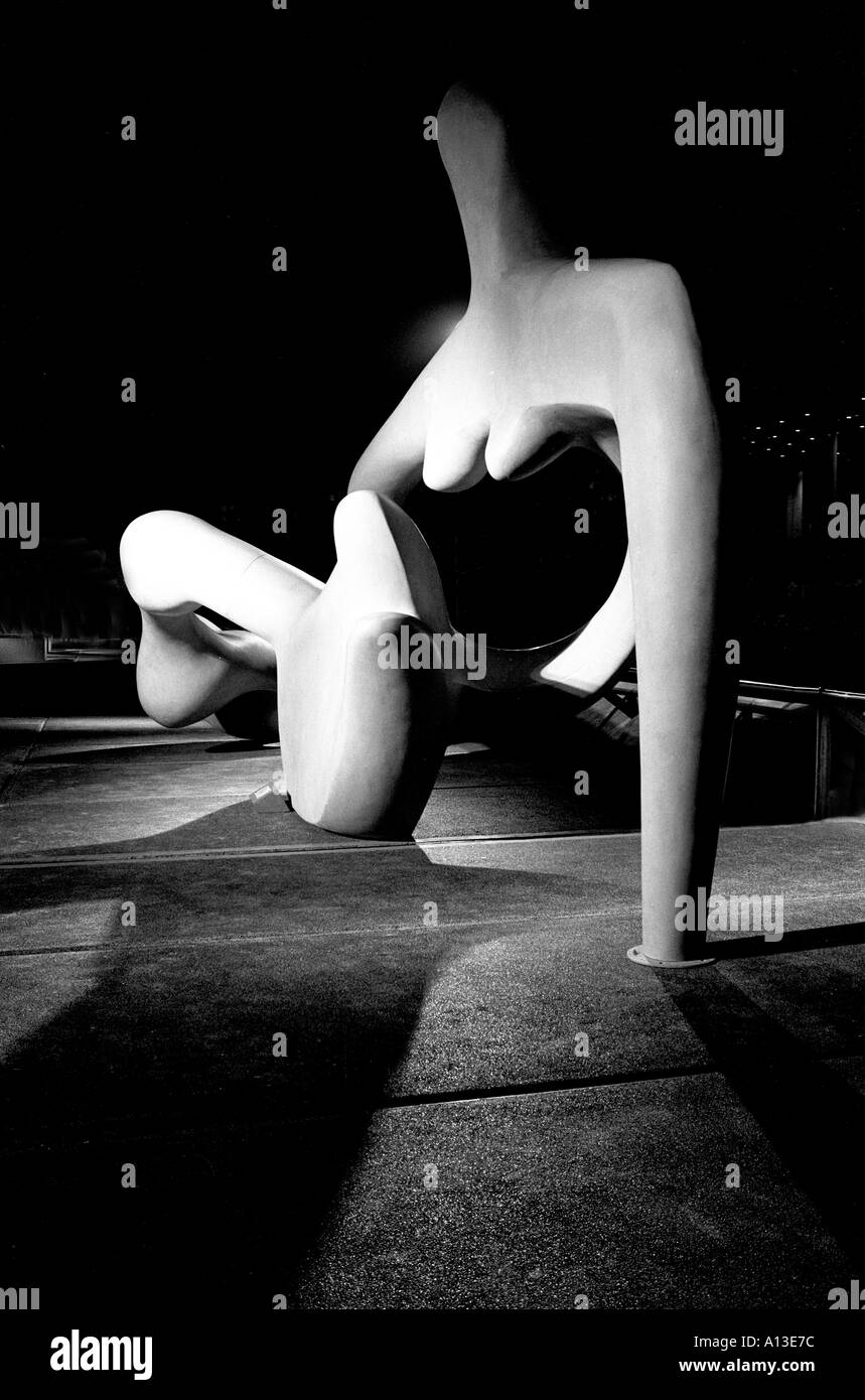 Henry Moore de Tsimshatsui Banque D'Images