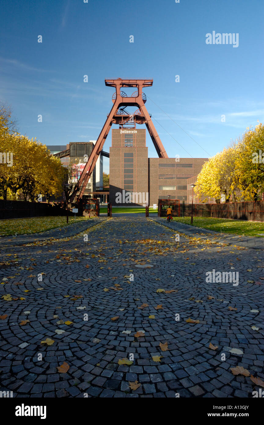 La mine de charbon de Zollverein Unesco, Pit XII, Essen, Allemagne. Banque D'Images