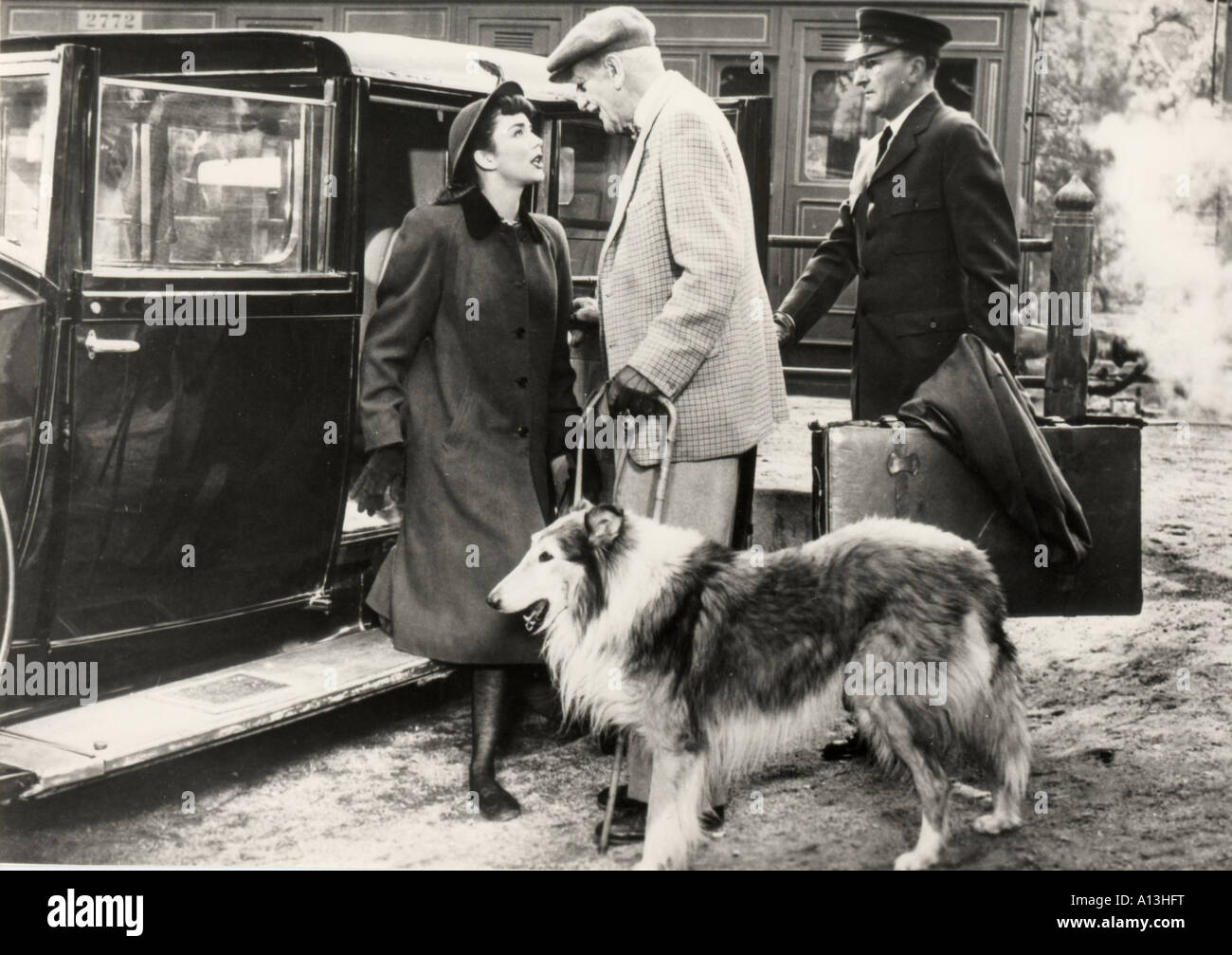 Cluny Brown Année 1946 Réalisateur Ernst Lubitsch Jennifer Jones c. Aubrey Smith Banque D'Images