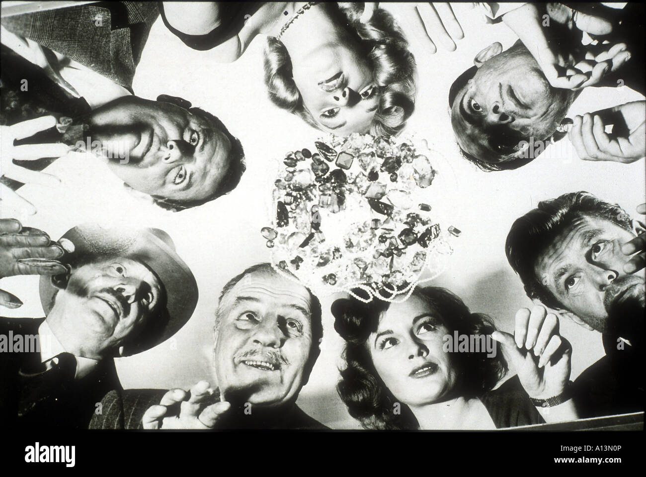 L'Asphalt Jungle Année 1950 Réalisateur John Huston Sterling Hayden Louis Calhern Marilyn Monroe, Jean Hagen Sam Jaffe basé sur W Banque D'Images