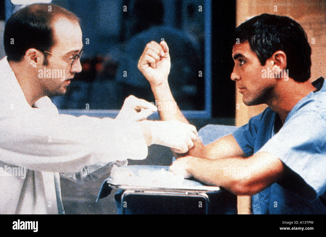 Année 1994 2002 ER Anthony Edwards George Clooney Banque D'Images