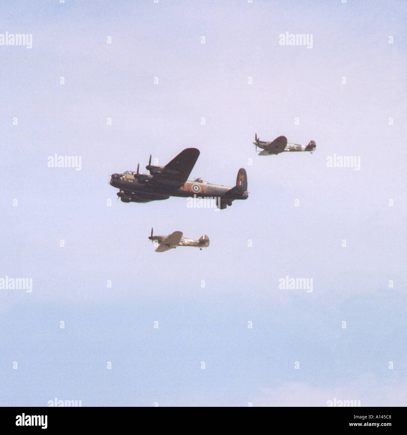Battle of Britain Memorial Flight Banque D'Images