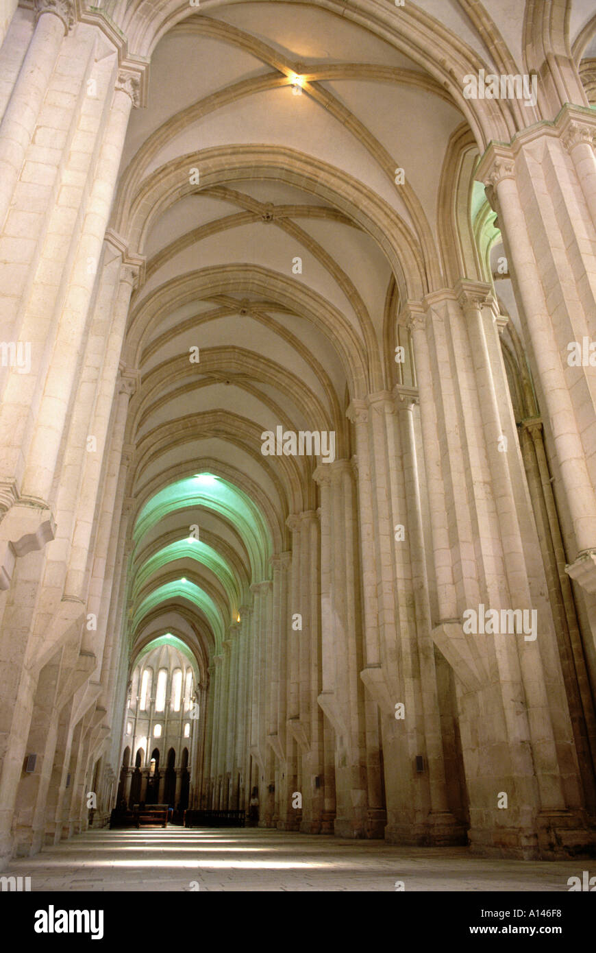 L'Abbaye d'Alcobaça Portugal Banque D'Images
